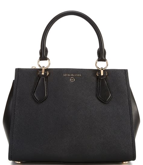 michael michael kors hamilton saffiano leather medium satchel|Michael Kors marilyn medium.